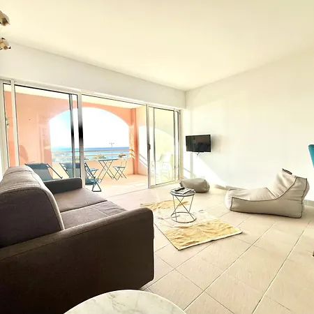 Apartmán Superbe Pieds Dans L'eau - Parking Gratuit - Terrasse - Emplacement Ideal Dans De Standing